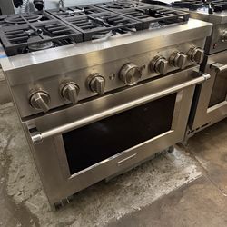 36” KITCHENAID DUAL FUEL RANGE STAINLESS STEEL