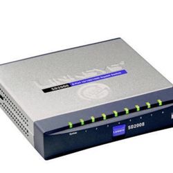 SD2008 Linksys 8-Ports RJ-45 10/100/1000Mbps Gigabit Ethernet Desktop Switch