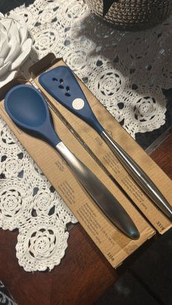 Set de cuchara para cocinar y Utencilio para sofreír nuevos  de Princess house nuevos a 25 los dos