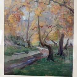 Vintage Framed Art Poster – Henry E. Huntington Library (Perfect Condition)