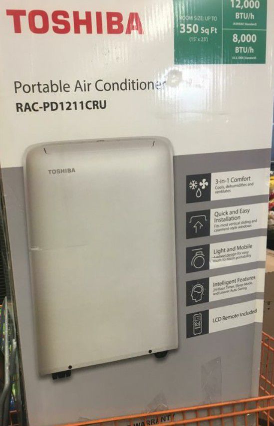 Portable AC unit (Toshiba)