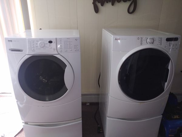 Kenmore Elite smartwash quiet Pak 9 and dryer quiet Pak 4 smart Heat