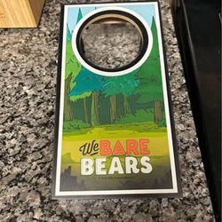 We Bare Bears Tabletop Cornhole