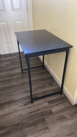 Black Metal Frame Desk