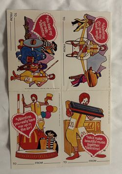 McDonald’s Valentines