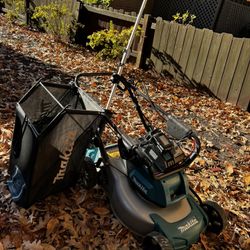 Makita Lawn Mower And Trimmer 