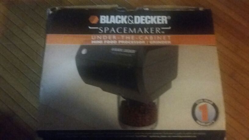 Food Processor Black & Decker Space Saving & Grinder Under Cabinet