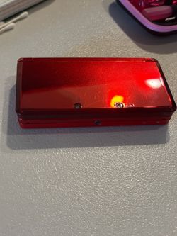 Nintendo 3DS Handheld Console Red