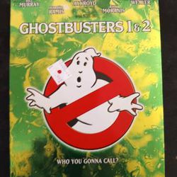 ghostbusters 1 & 2 double feature dvd gift set-never used