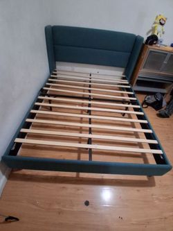 Is it bed frame with mattress probably brand new