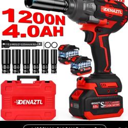 1200 N.M 1/2 inch Brushless Impact Gun,