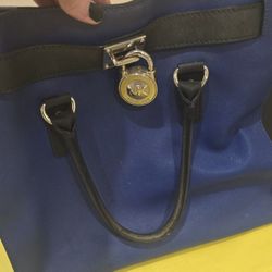 Blue Purse (Michael Kors)