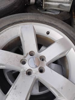 Dodge 5 lugs tire and rims