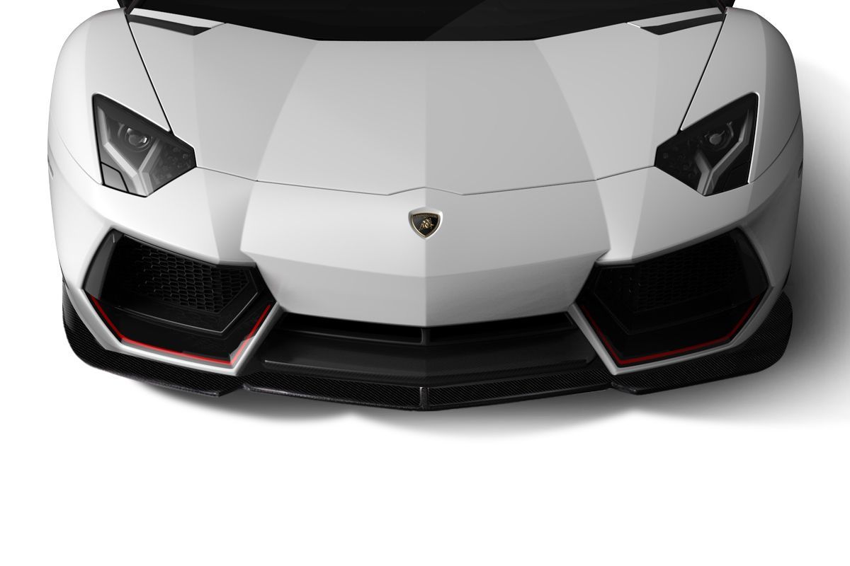 Blemished 2011-2017 Lamborghini Aventador LP 700 Carbon AF-1 Front Aero Splitters ( CFP ) - 2 Piece