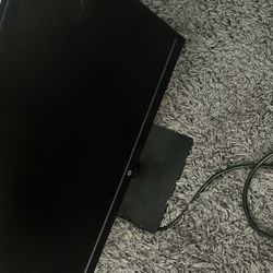 Hp Black Monitor Tv
