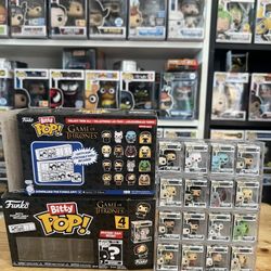 COMPLETE MULTIPACK BITTY SET Game of Thrones Funko Pops W/ ALL 4 MYSTERY CHASES