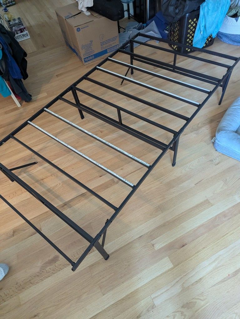 Twin Size Folding Bed Frame Moving Sale Everything Goes!