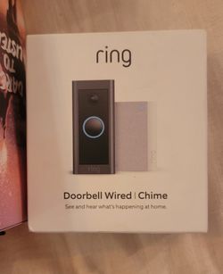 Ring Wired With Chime Doorbell