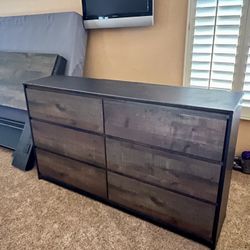 Bedroom Set-Three Piece Windlore Collection by Ashley- Dresser, Chest, Headboard