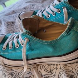 Blue Converse