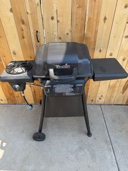 Char broil grill with side burner