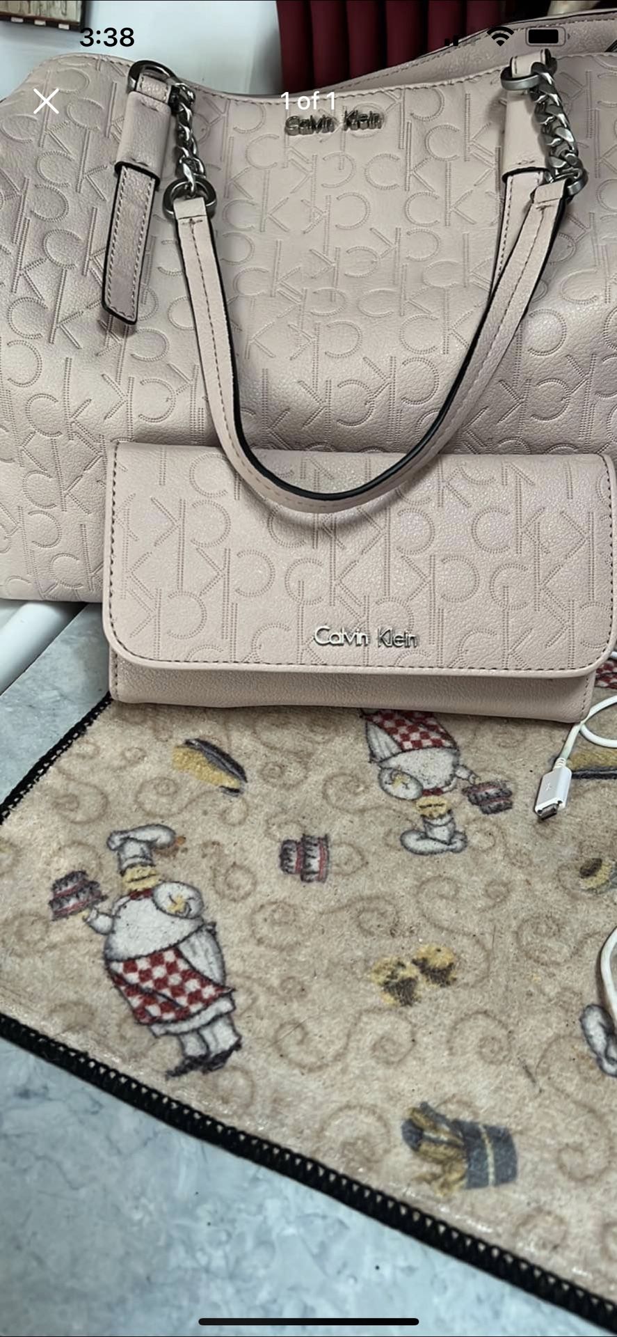 Blush Pink Calvin Klein Set