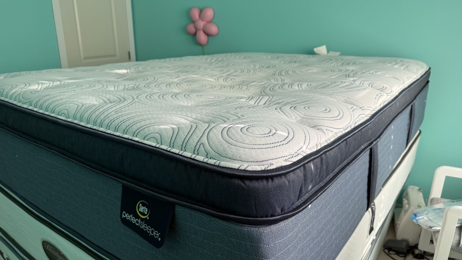 SERTA Perfect Sleeper Sapphire Canyon FIRM Pillow Top 16-in Queen Innerspring Mattress