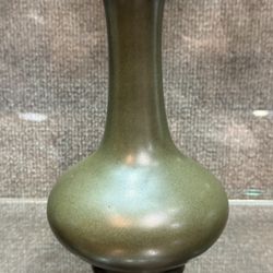Chinese Tea dust  Glazed Vase