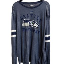 Seattle Seahawks long sleeve men's XXL NFL apparel football jersey