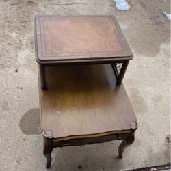 Antique End Table 