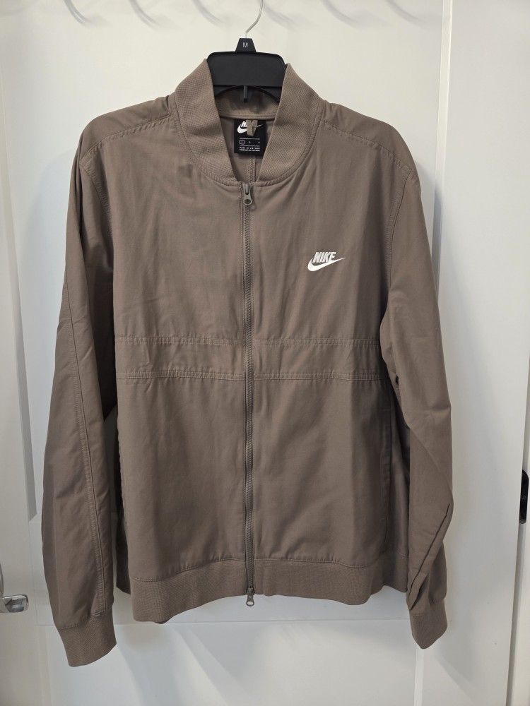 Nike Brown Bomber Jacket