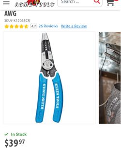 Klein Heavy Duty Wire Strippers
