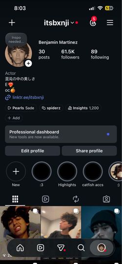 IG account