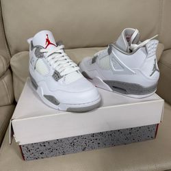 Air Jordan 4 Retro White Oreo 2021 Size 8.5 New CT8527-100