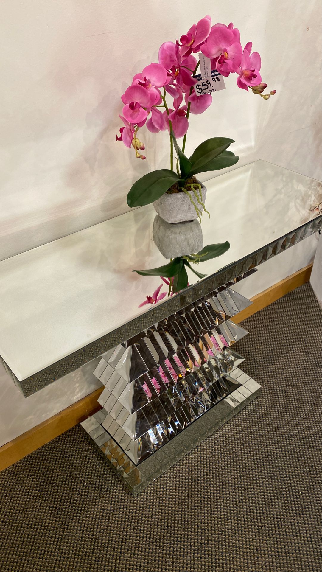 Mirrored Console Table