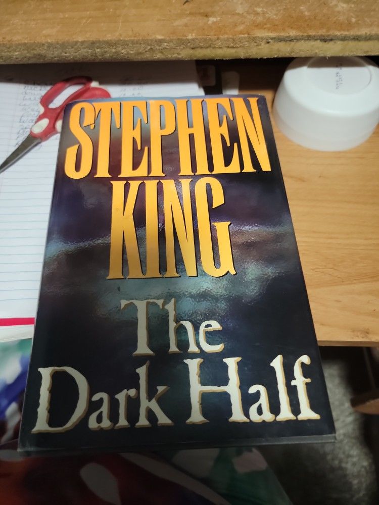 Steven King's The Dark Half Hardback Book