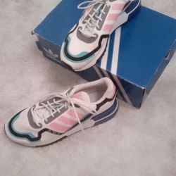 Size 11/5 ZX 750 HD 'Glow Pink' Mens Adidas
