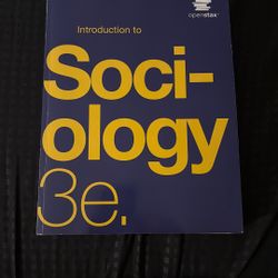 Intro To Sociology Textbook