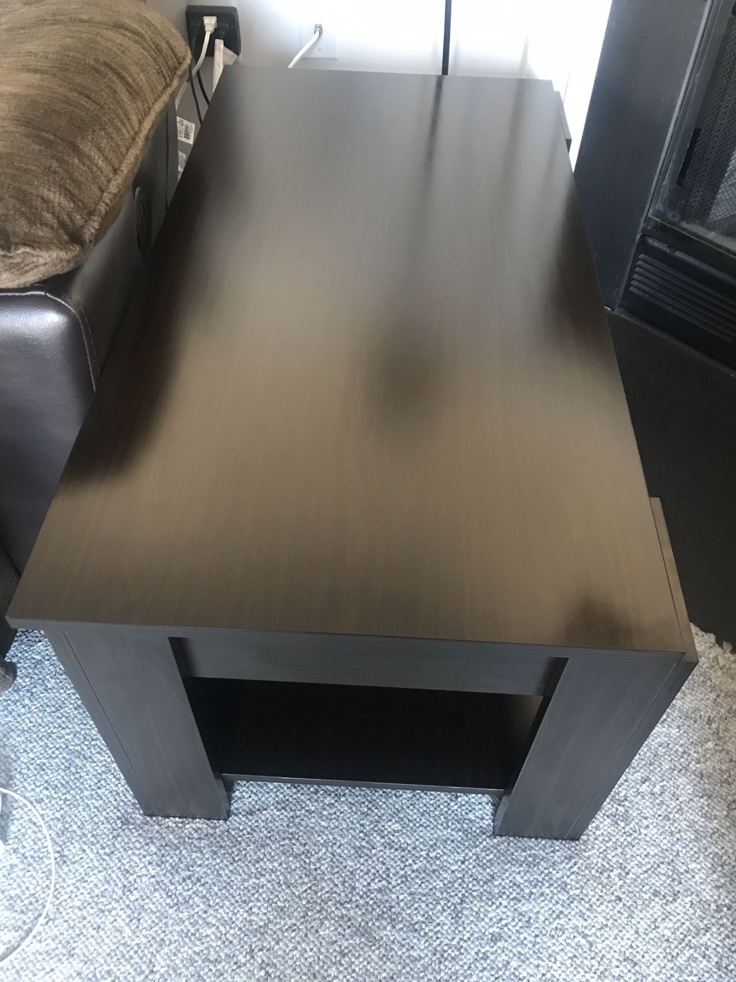 New IKEA black coffee table