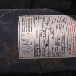 Used Pool Motor 3/4HP