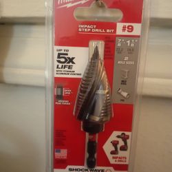 (2) Milwaukee Step Bits