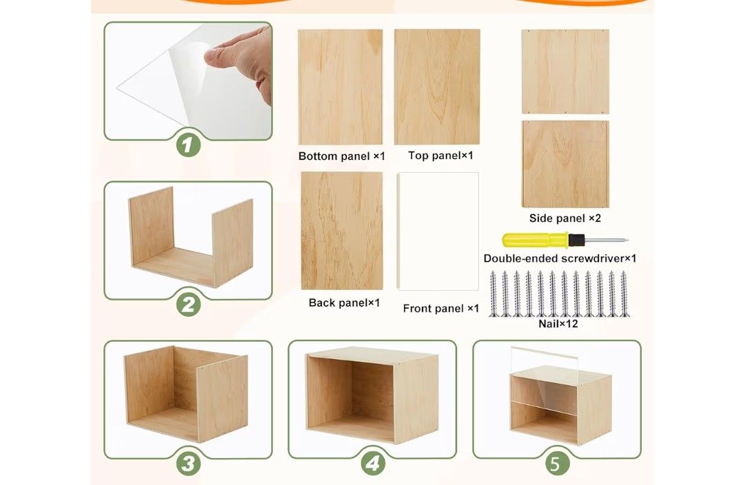 Wooden Display Case New