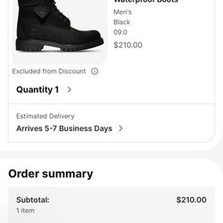 Timberland Boot SZ 9
