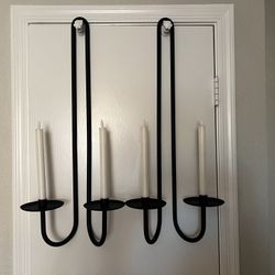 Wall Sconce Candle Holders 