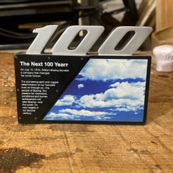 100 Yr Anniversary Boeing Paperweight