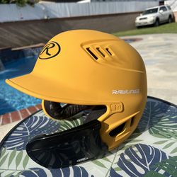 Rawlings Yellow Batting Helmet 