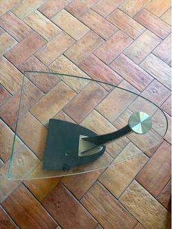 Glass End Table
