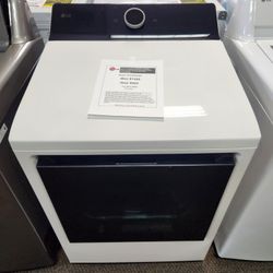 7.3 cu. ft. vented SMART Electric Dryer in White with EasyLoad Door, TurboSteam and Sensor Dry Technology