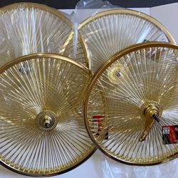 20” Bicycle Rims All Gold 144 Spokes