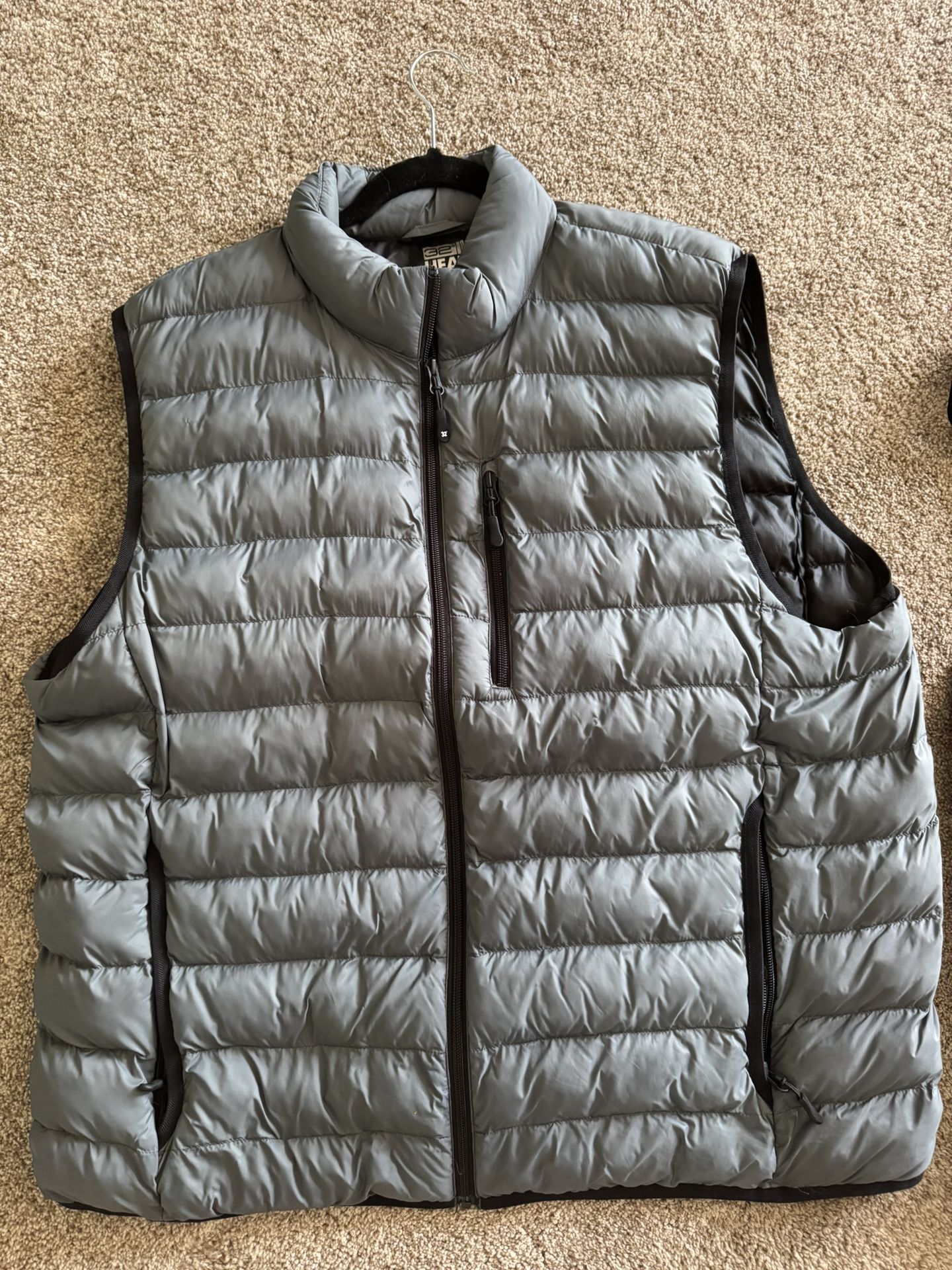 Grey XXL/2XL Puffer Vest
